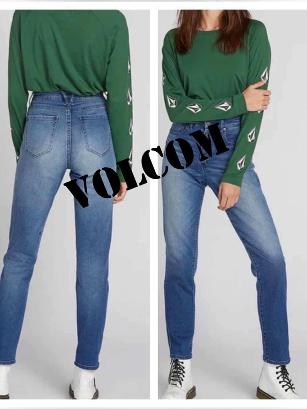 VOLCOM SUPER STONED  SKINNY JEANS BLUE
